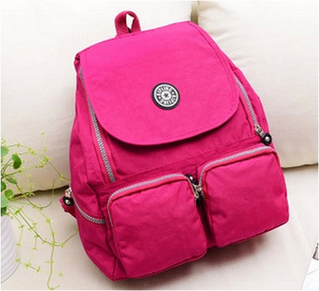 09057 Рюкзак KIPLING 28*34*12* малиновый